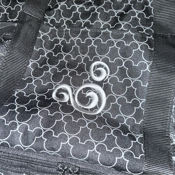 Disney Black Baby Bag with White Accents NWOT - Picture 2 of 6